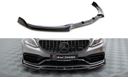 Front Splitter V.2 Mercedes-AMG C63 Derefter / Estate W205 Facelift