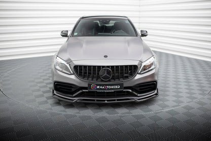 Front Splitter V.2 Mercedes-AMG C63 Derefter / Estate W205 Facelift