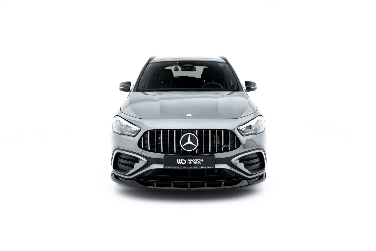 Front splitter v.2 mercedes-amg gla 35 h247 facelift