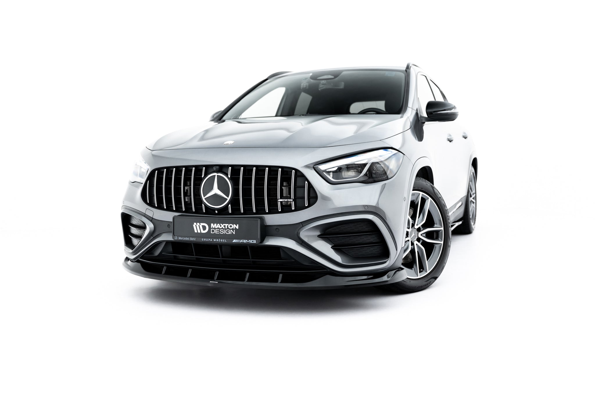 Frontsplitter v.2 mercedes-amg gla 35 h247 facelift