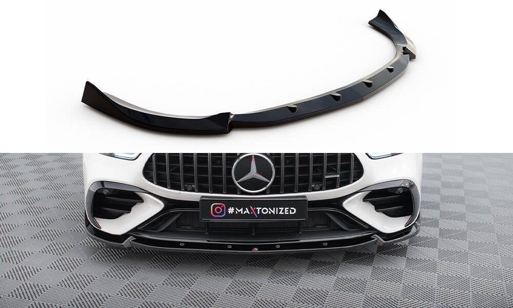 Front splitter v.2 mercedes-amg gt 43 4 door coupe v8 styling package