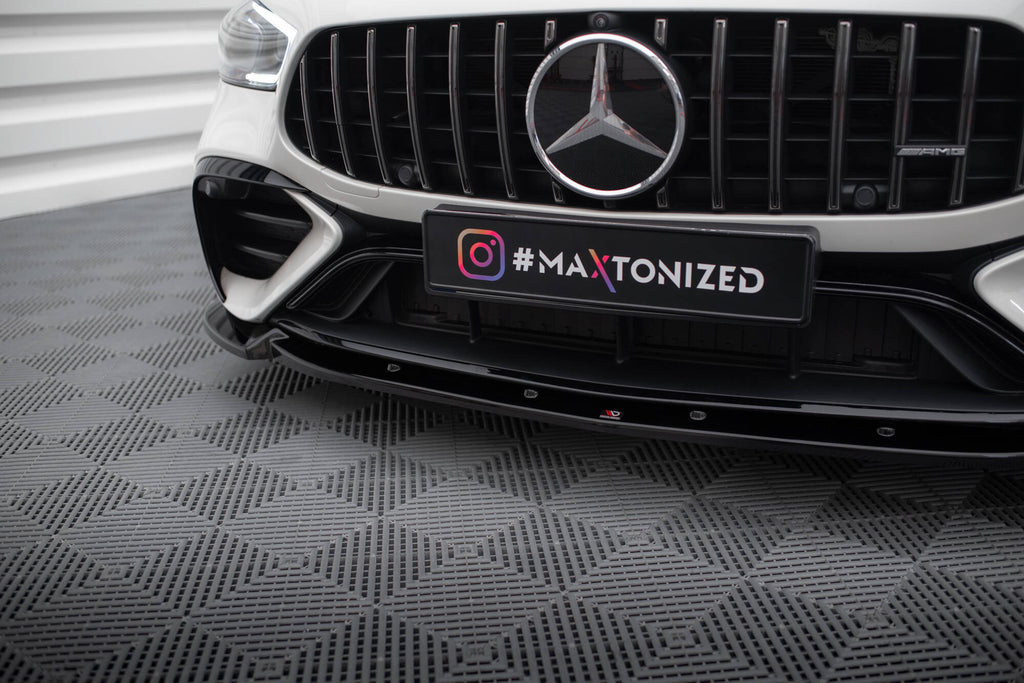 Front splitter v.2 mercedes-amg gt 43 4 door coupe v8 styling package