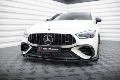 Front splitter v.2 mercedes-amg gt 43 4 door coupe v8 styling package