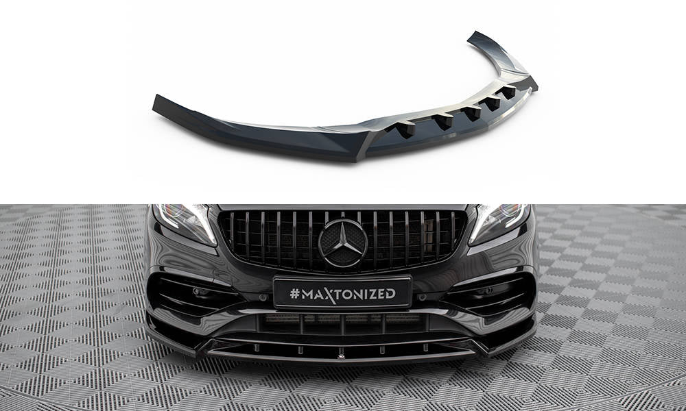 Front splitter v.2 mercedes-benz a amg-line w176 facelift