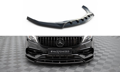 Front splitter v.2 mercedes-benz a amg-line w176 facelift
