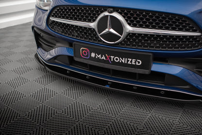 Front splitter v.2 mercedes-benz c amg-line / 43 amg w206