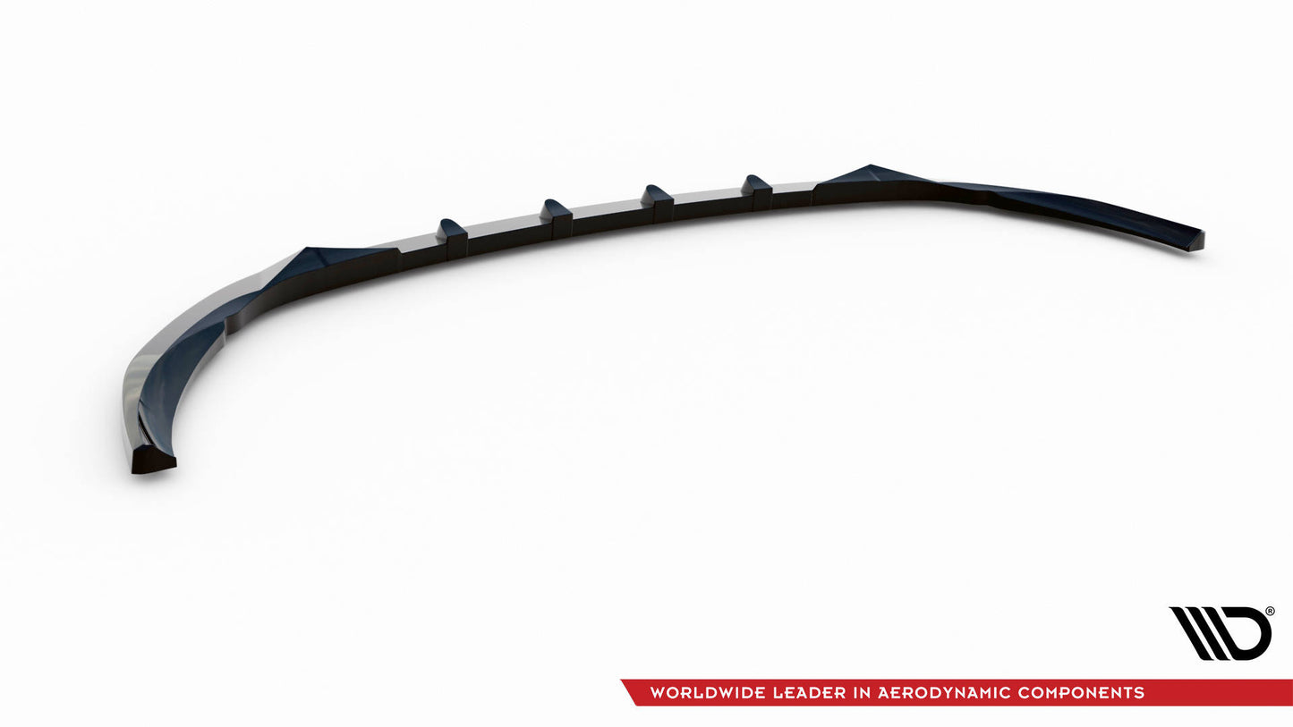 Front splitter v.2 mercedes-benz c amg line sedan / coupe / estate w205 / c205 / s205 facelift