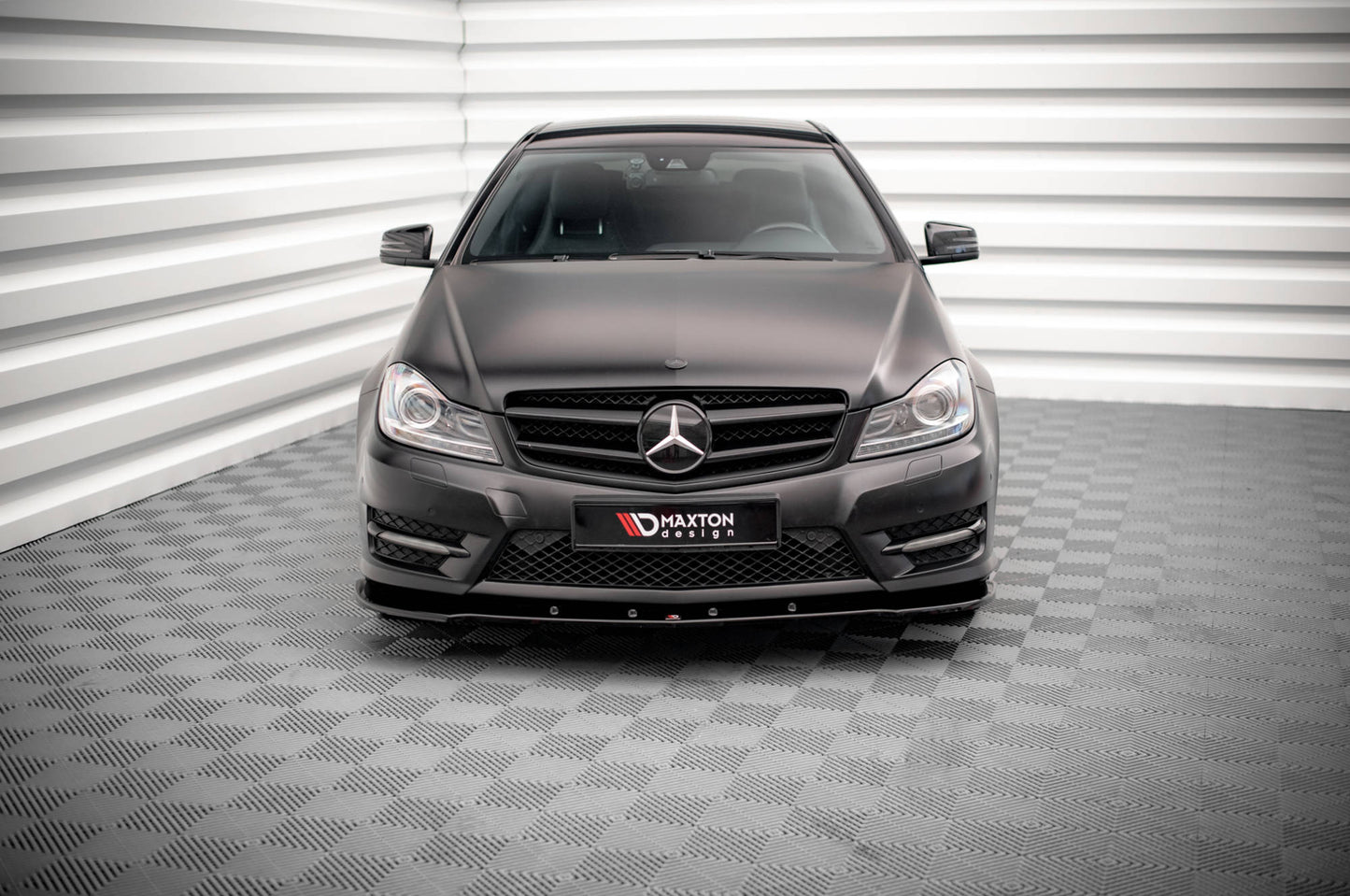 Front Sharitter V.2 Mercedes-Benz C Coupe / sitten / Estate AMG-Line C204 / W204 FacAcrift / S204 FACACRIFT