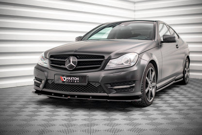 Front Sharitter V.2 Mercedes-Benz C Coupe / sitten / Estate AMG-Line C204 / W204 FacAcrift / S204 FACACRIFT