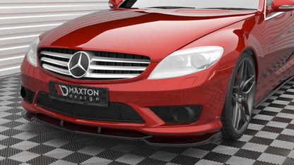 Front splitter v.2 mercedes-benz cl 63 amg c216