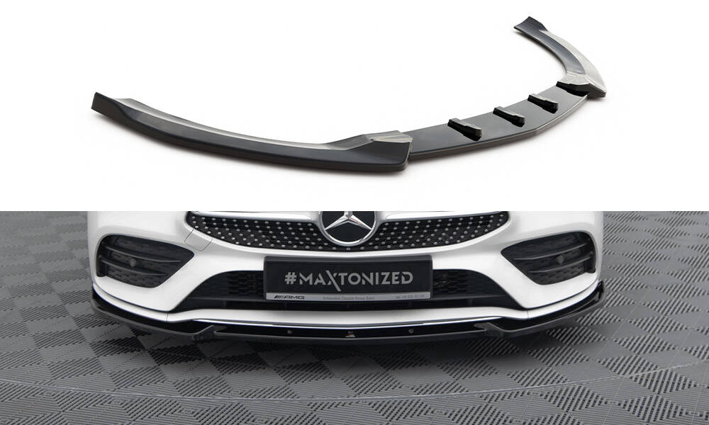 Front splitter v.2 mercedes-benz cla a35 amg / amg-line c118