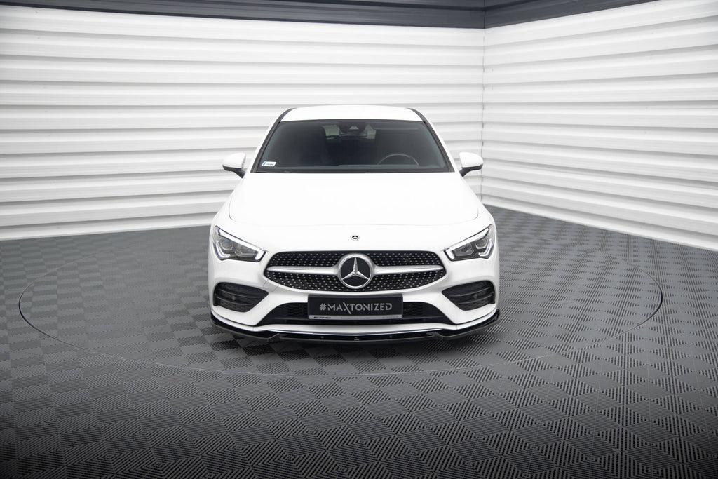 Front splitter v.2 mercedes-benz cla a35 amg / amg-line c118