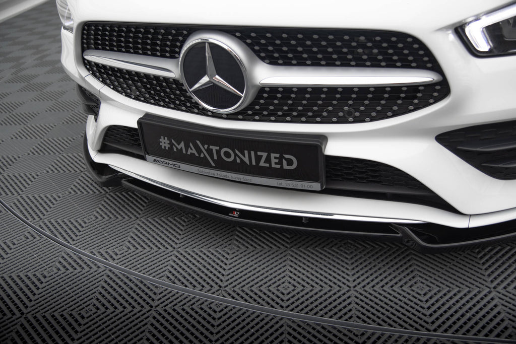 Front splitter v.2 mercedes-benz cla a35 amg / amg-line c118