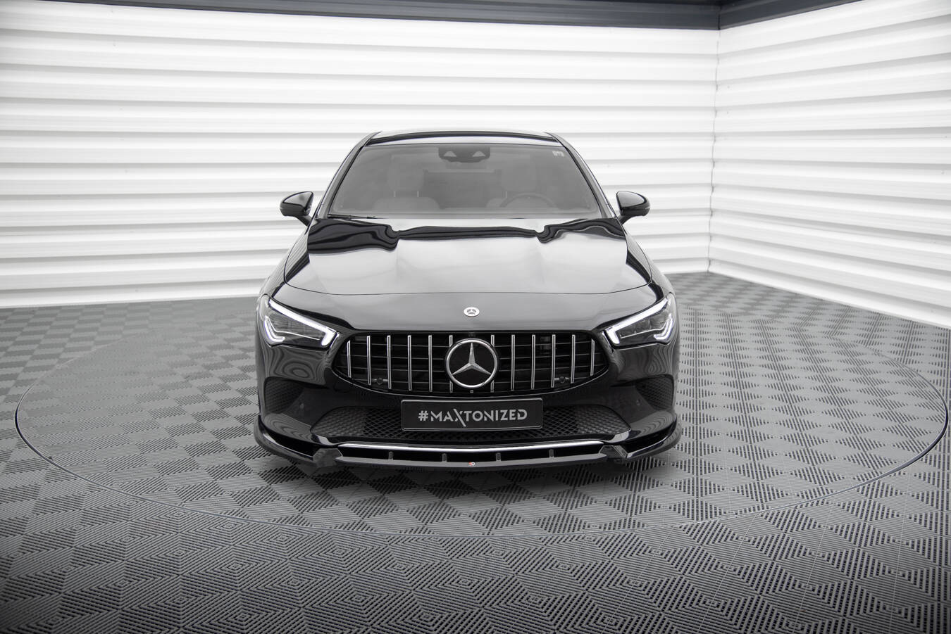 Front splitter v.2 mercedes-benz cla c118