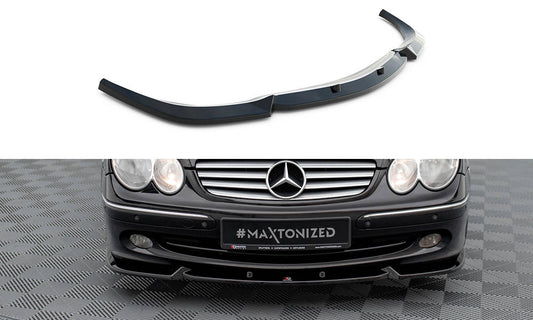 Front splitter v.2 mercedes-benz clk w209