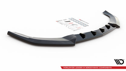 Front splitter v.2 mercedes-benz e amg-line sedan w212 facelift