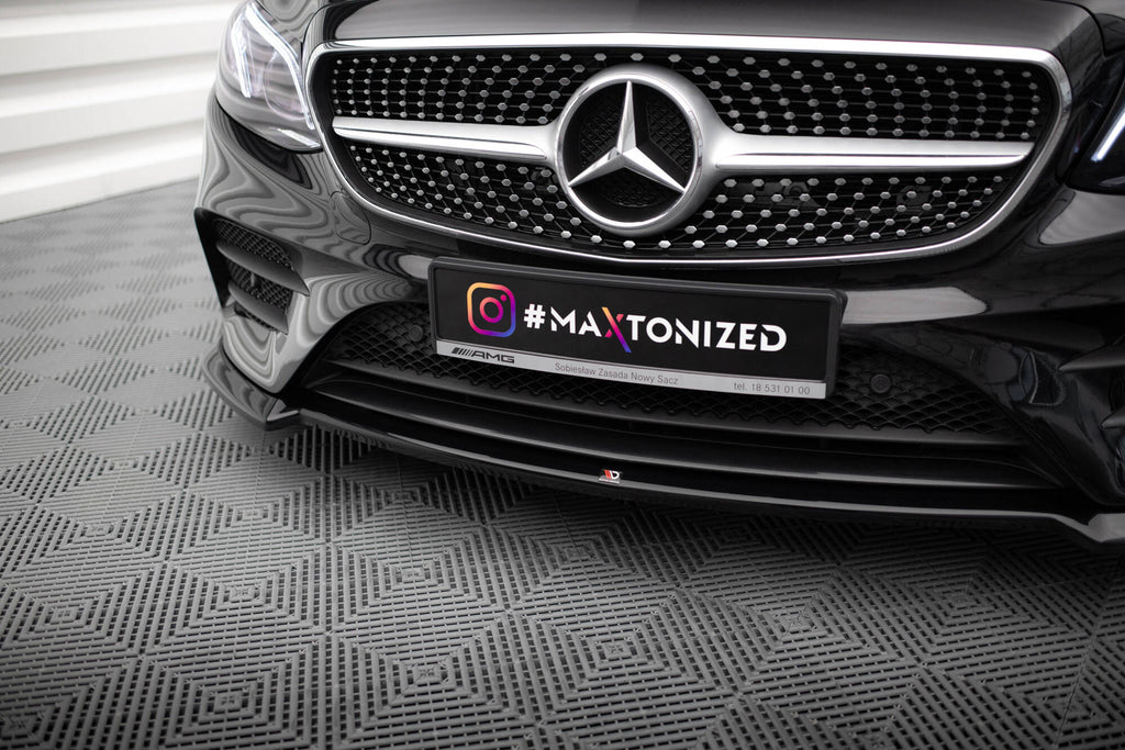 Front splitter v.2 mercedes-benz e-class w213 coupe (c238) / cabriolet (a238) amg-line / 53 amg