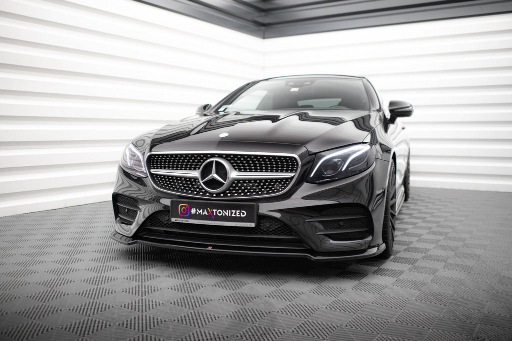 Front splitter v.2 mercedes-benz e-class w213 coupe (c238) / cabriolet (a238) amg-line / 53 amg