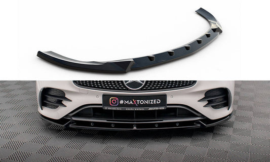Front splitter v.2 mercedes-benz e-class w213 coupe facelift (c238 facelift) / cabriolet (a238 facelift) amg-line / 53 amg