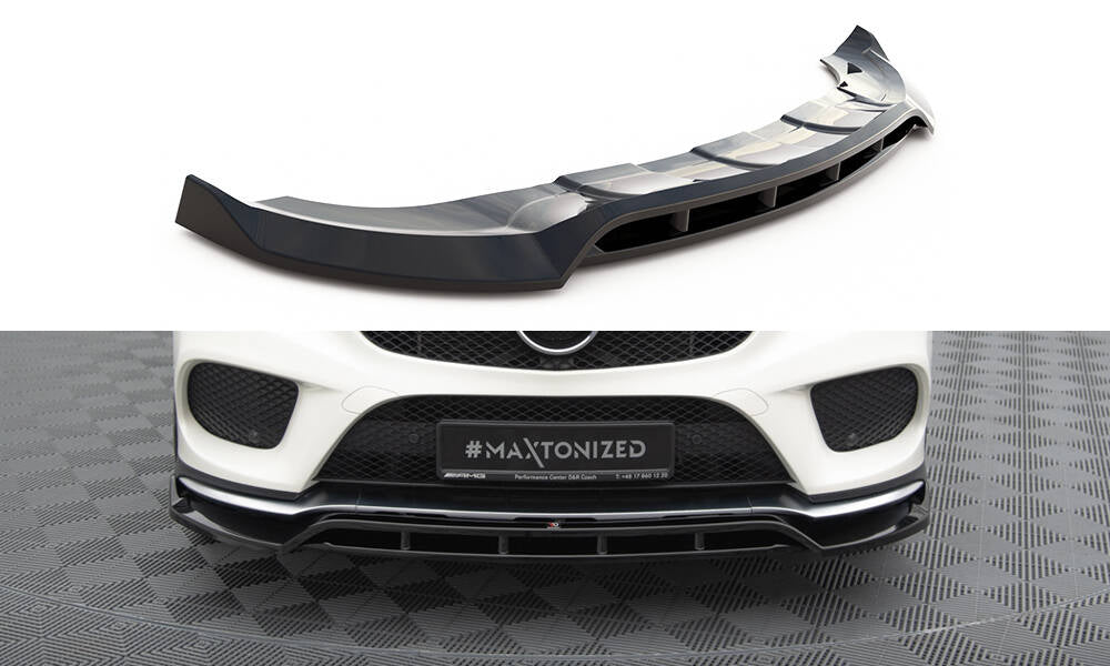 Front splitter v.2 mercedes-benz gle coupe 43 amg / amg-line c292