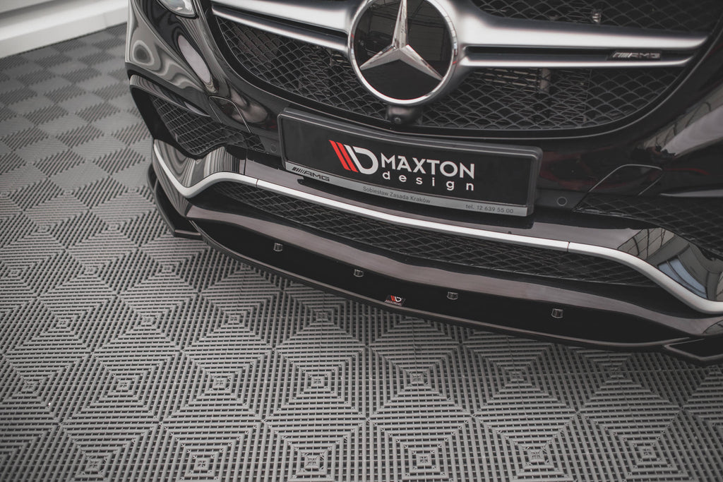 Front splitter v.2 mercedes-benz gle coupe / suv 63 amg c292 / w166