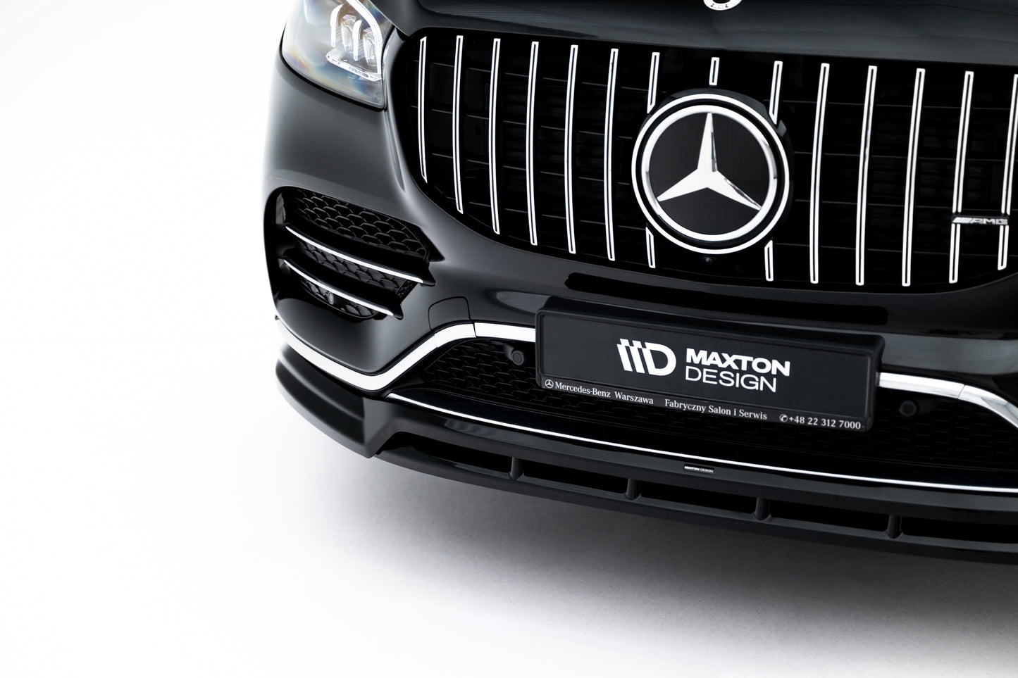 Front splitter v.2 mercedes-benz gls amg-line x167