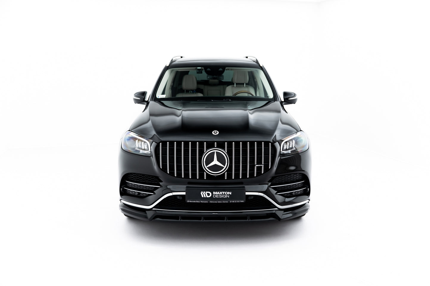 Front splitter v.2 mercedes-benz gls amg-line x167