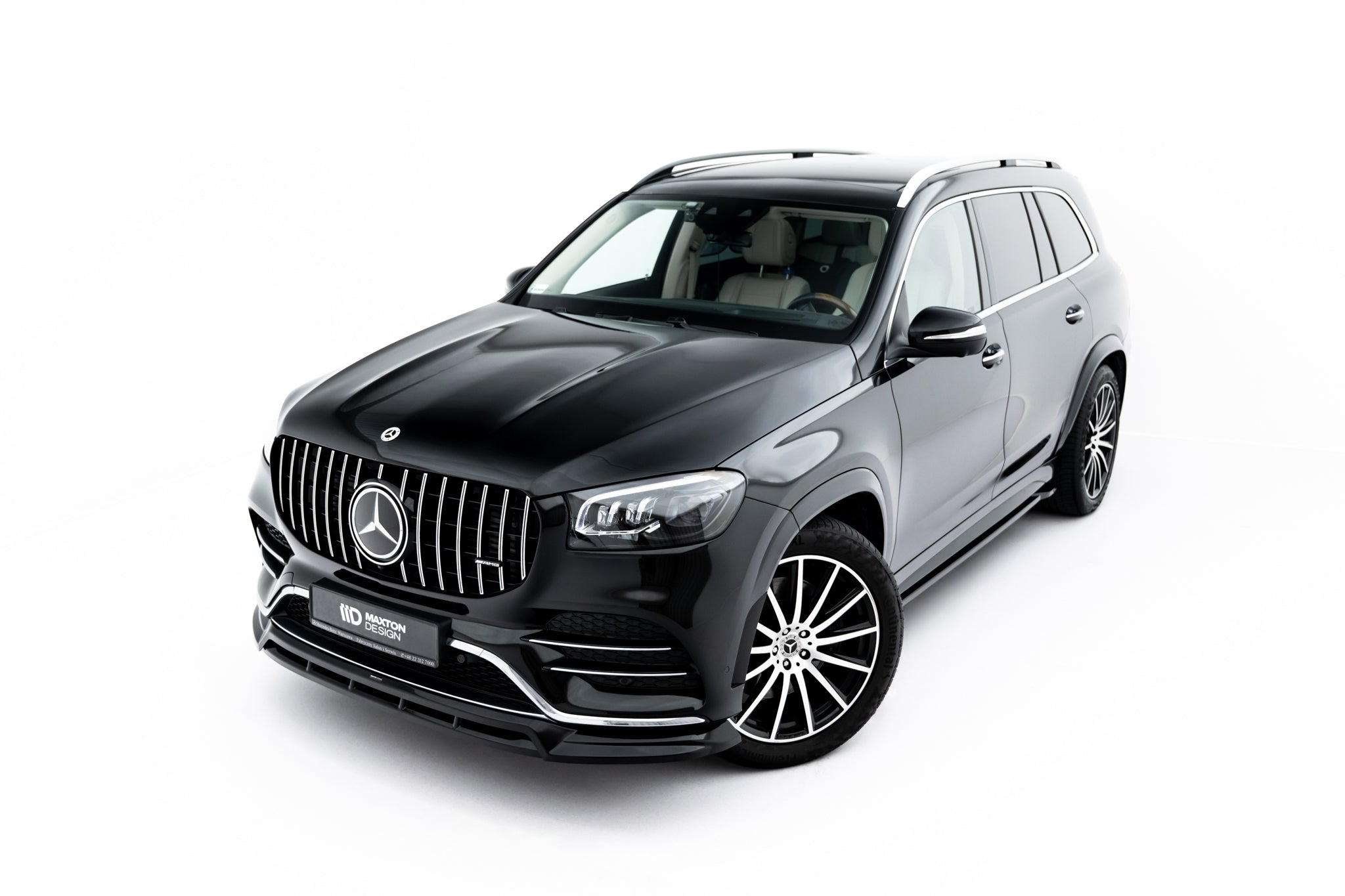 Front splitter v.2 mercedes-benz gls amg-line x167