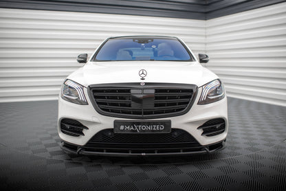 Front splitter v.2 mercedes-benz s amg-line w222 facelift