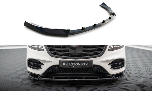 Front splitter v.2 mercedes-benz s amg-line w222 facelift