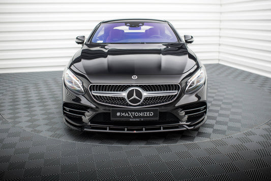 Front splitter v.2 mercedes-benz s coupe amg-line c217 facelift