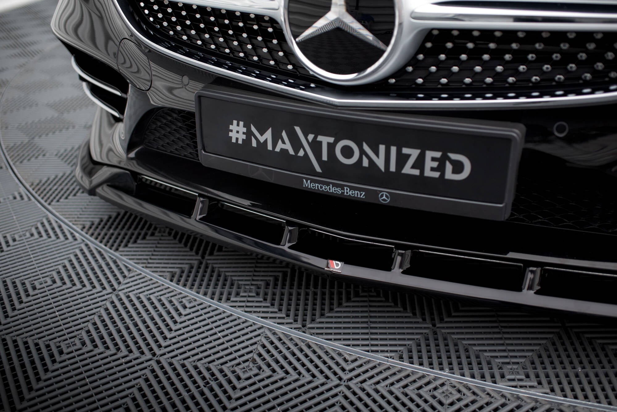 Front splitter v.2 mercedes-benz s coupe amg-line c217 facelift