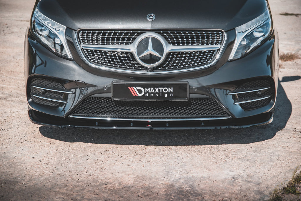 Front splitter v.2 mercedes-benz v-class amg-line w447