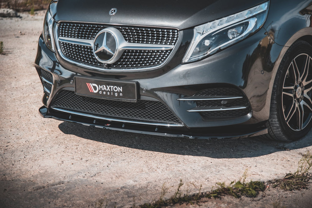 Front splitter v.2 mercedes-benz v-class amg-line w447