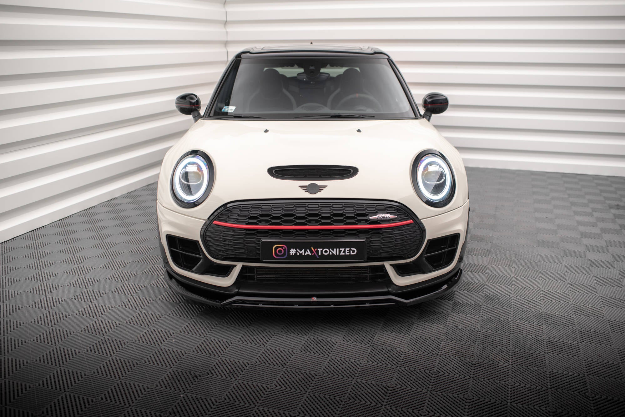 Front splitter v.2 mini cooper clubman john cooper works f54 facelift
