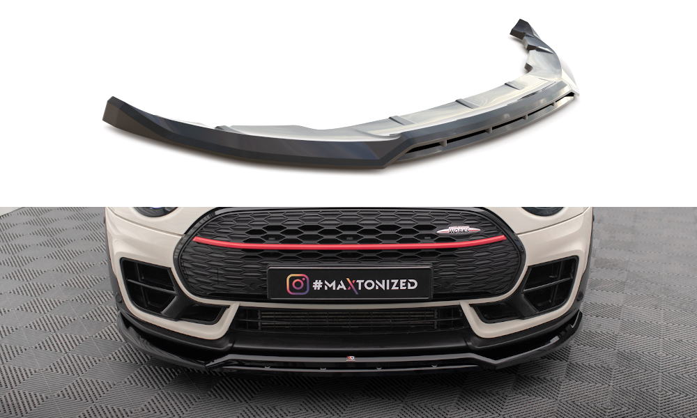 Front splitter v.2 mini cooper clubman john cooper works f54 facelift