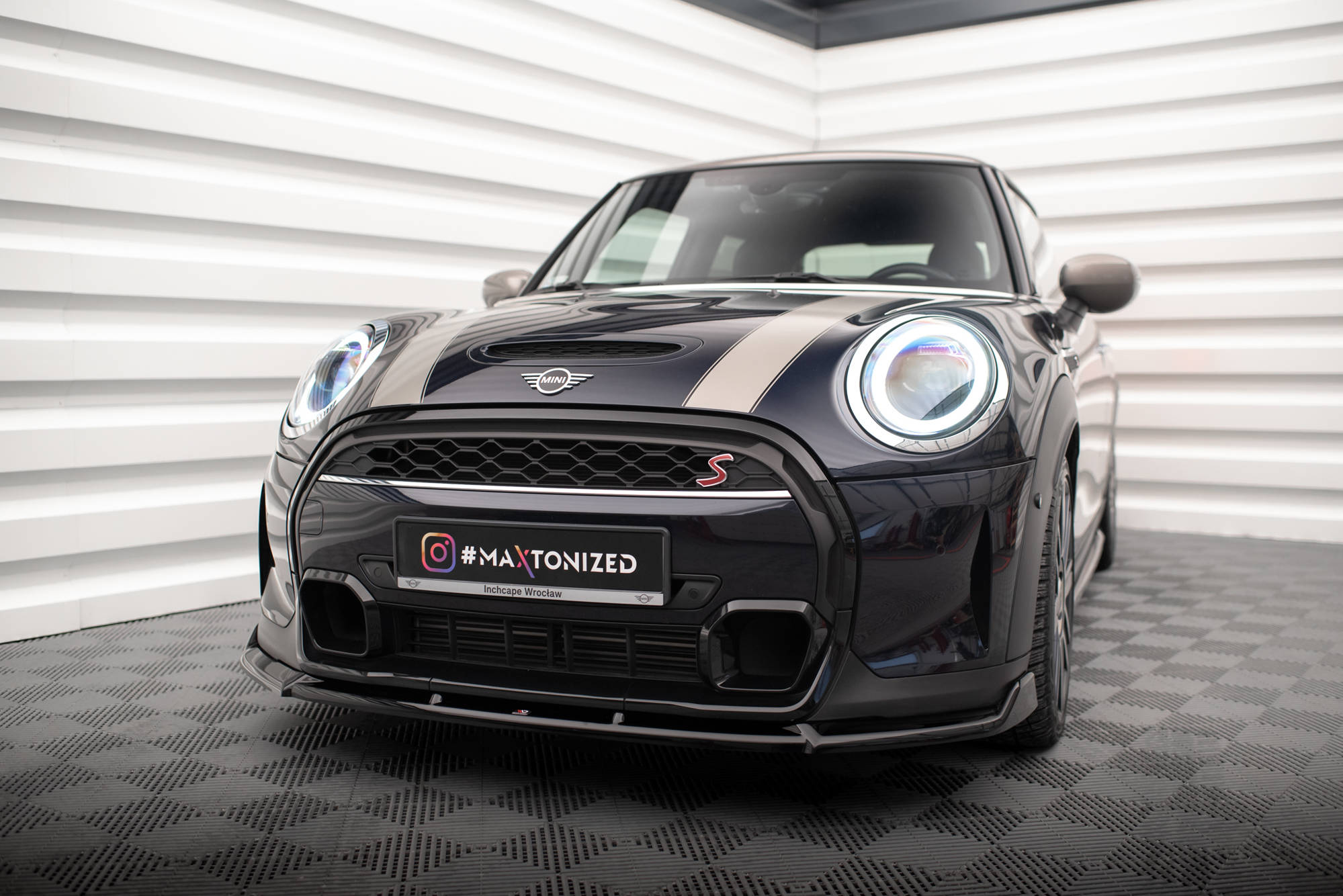 Front splitter v.2 mini cooper s f56 facelift