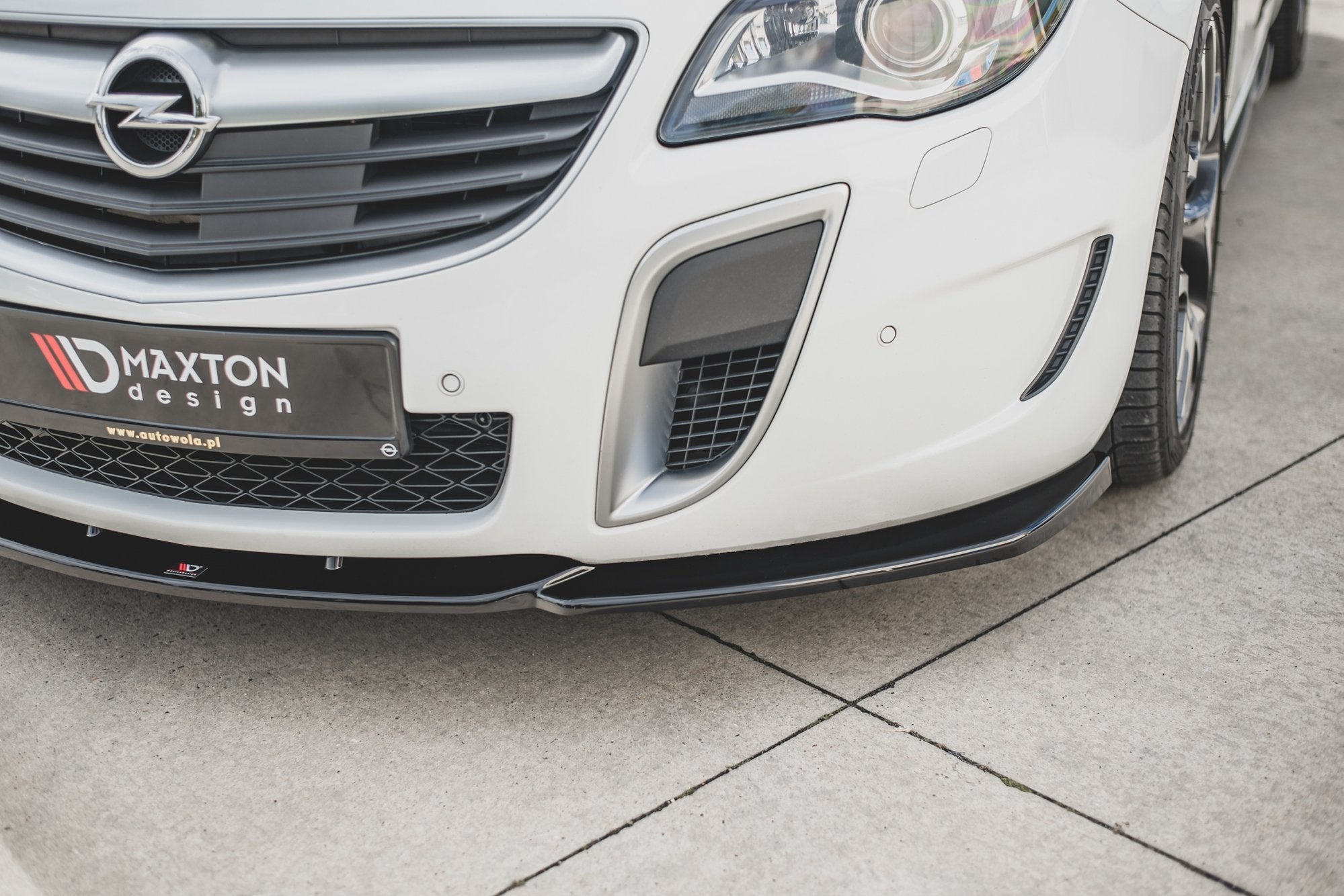 Front Splits v.2 Opel Insignia Mk. 1 OPC -kasvojenkorotus