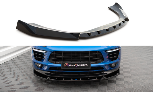 Front splitter v.2 porsche macan mk1