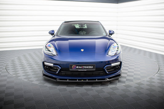 Front splitter v.2 porsche panamera e-hybrid 971 facelift