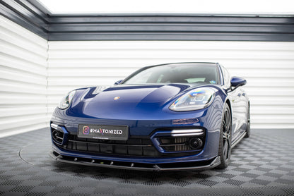 Front splitter v.2 porsche panamera e-hybrid 971 facelift