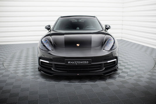 Front splitter v.2 porsche panamera e-hybrid / panamera 4s 971