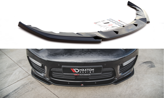 Front splitter v.2 porsche panamera turbo 970 facelift