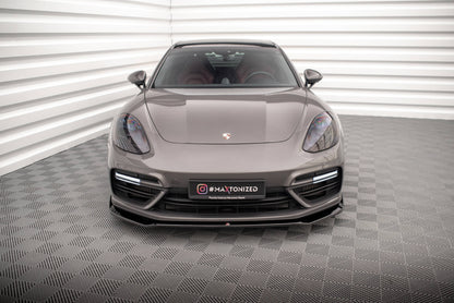 Front splitter v.2 porsche panamera turbo s e-hybrid