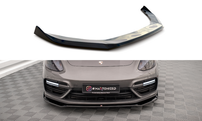 Front splitter v.2 porsche panamera turbo s e-hybrid