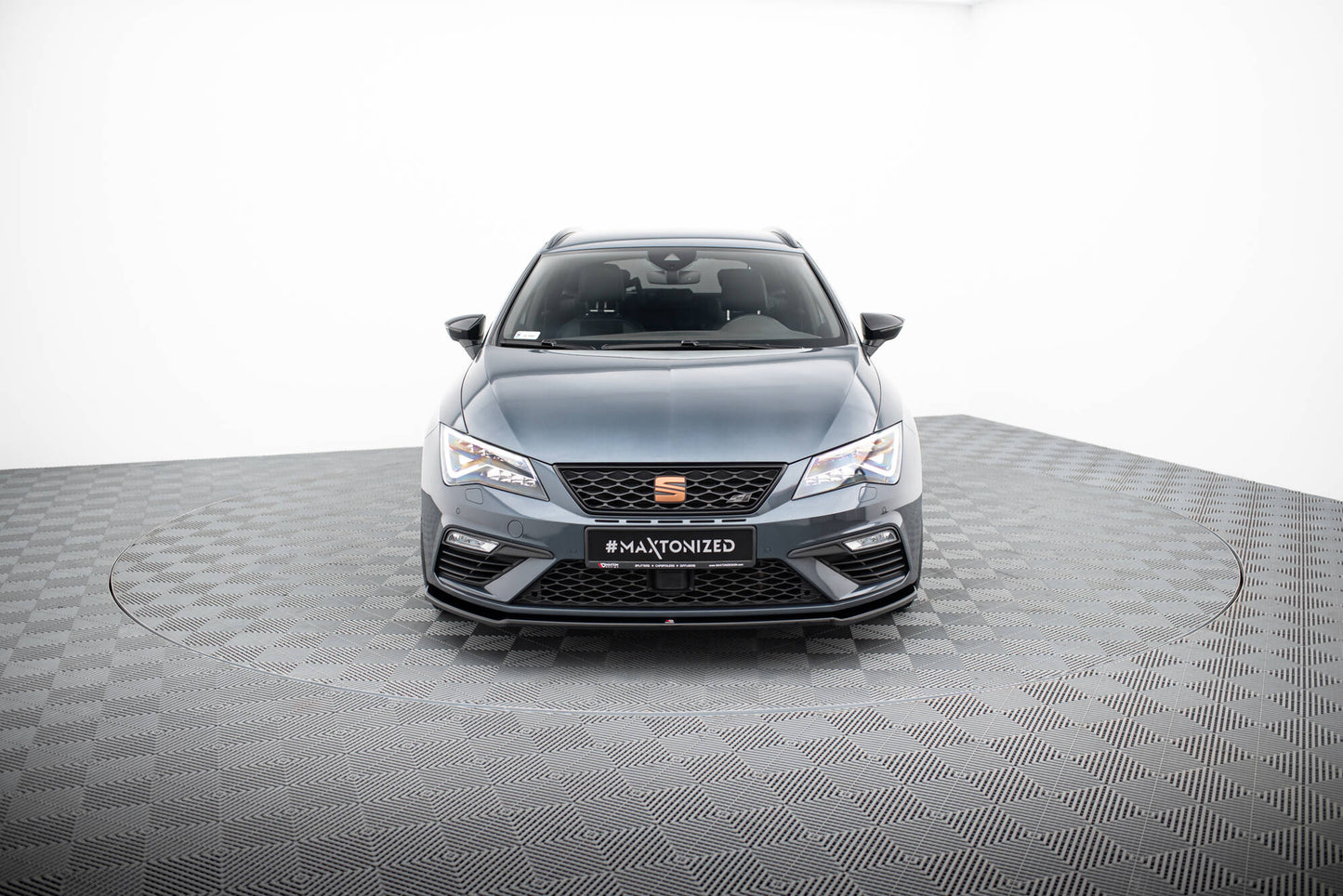 Front splitter v.2 seat leon cupra / fr mk3 fl