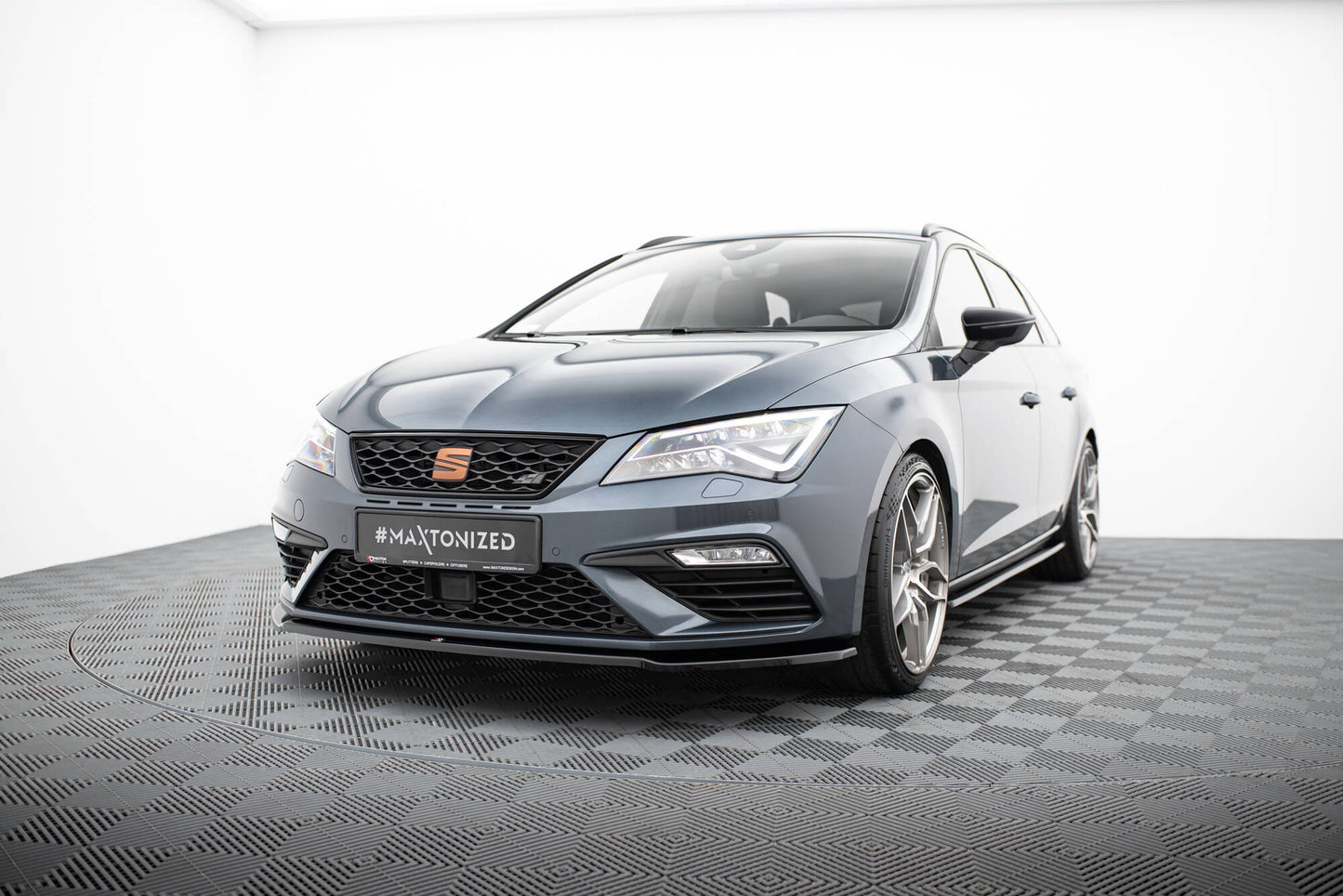 Front splitter v.2 seat leon cupra / fr mk3 fl