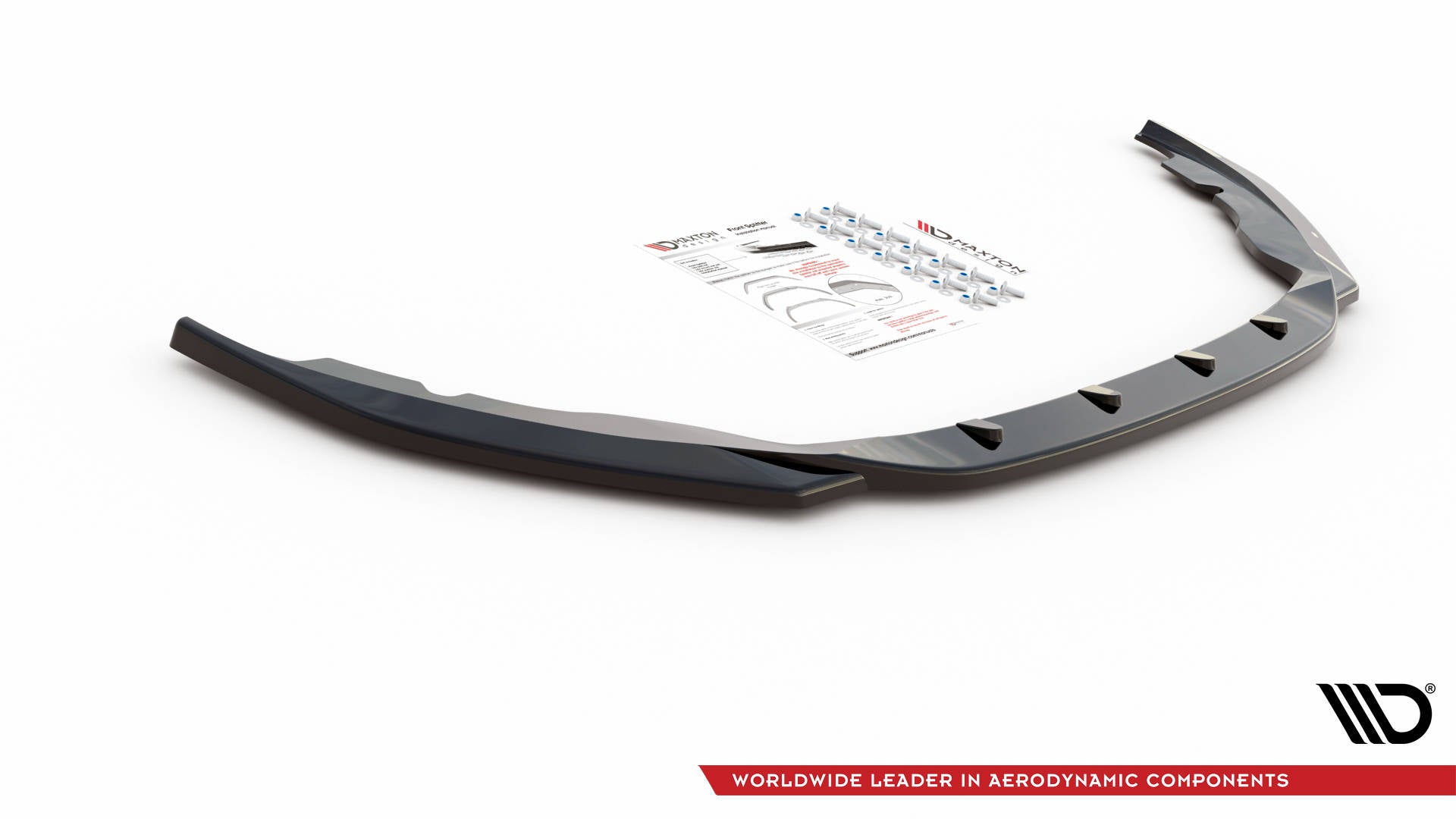 Front splitter v.2 skoda fabia mk3