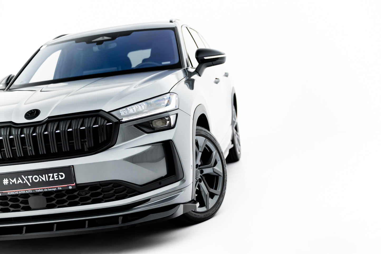 Front splitter v.2 skoda kodiaq sportline mk2