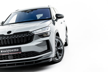 Front splitter v.2 skoda kodiaq sportline mk2